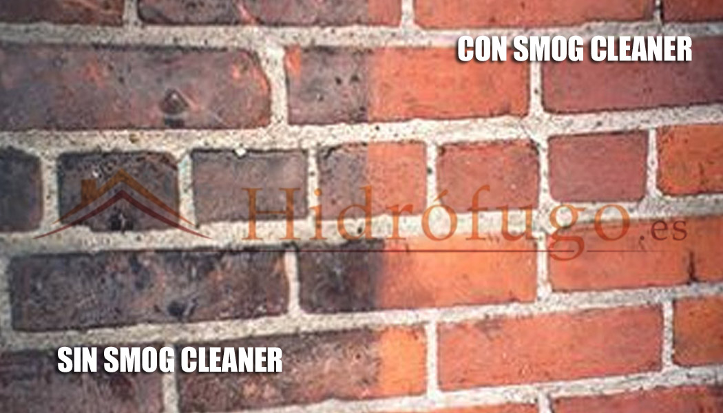 Smog Cleaner Idroless para la limpieza de muros y fachadas