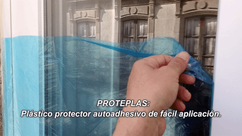 Plástico protector autoadhesivo Proteplas