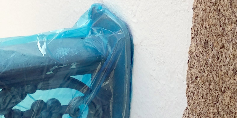 Protector proteplas para protección en trabajos de hidrofugado